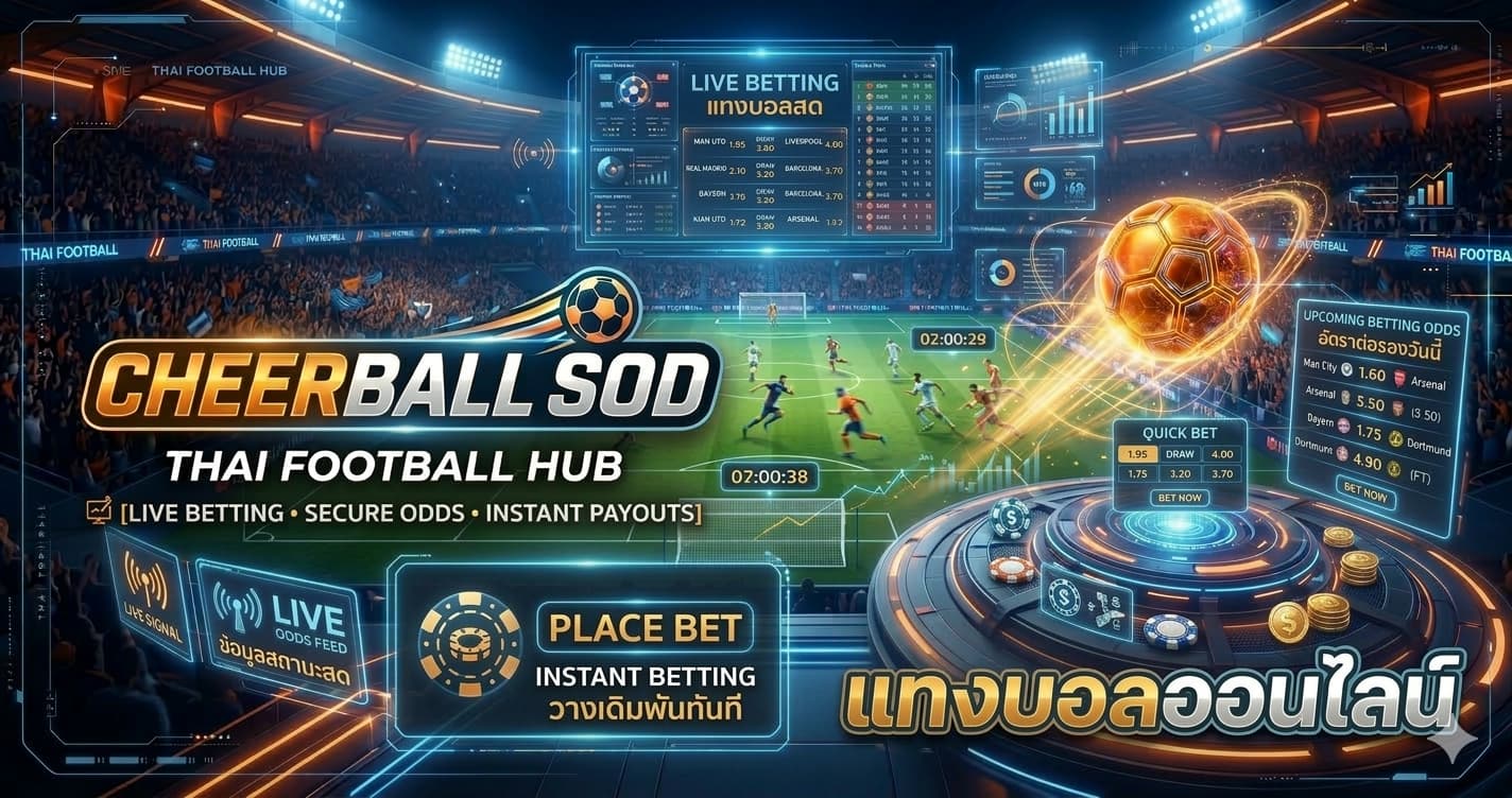 แทงบอลออนไลน์ แทงบอลสด ราคาบอล อัตราต่อรองบอล